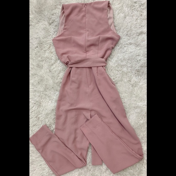 She + Sky Pale Blush Pink Jumpsuit - Picture 6 of 6